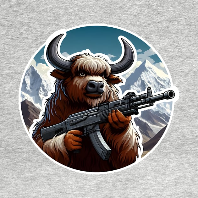 Tactical Yak by Rawlifegraphic